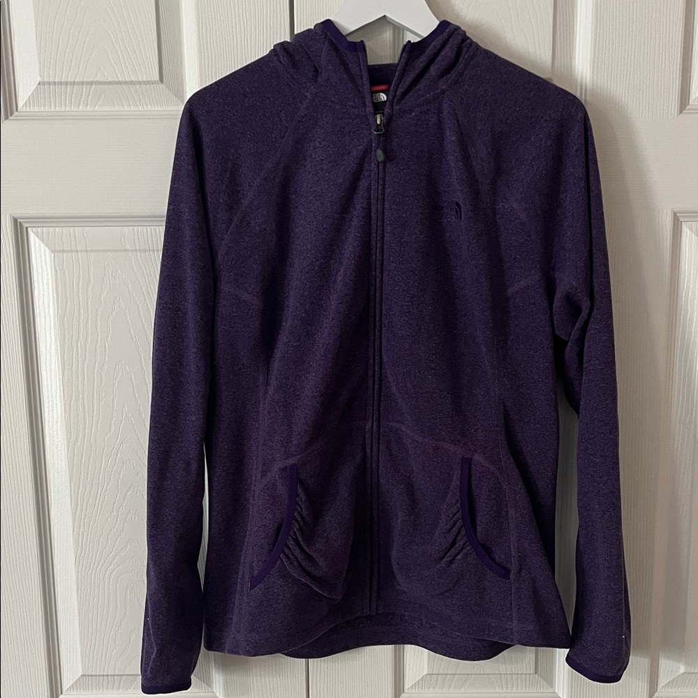 The North Face Purple Full-Zip Hoodie